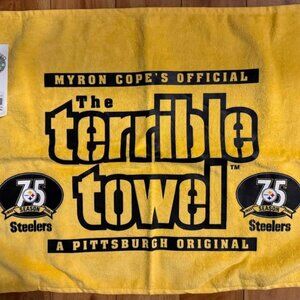 Pittsburgh Steelers 2007 Terrible Towel Celebrating the 75th Anniversary Season